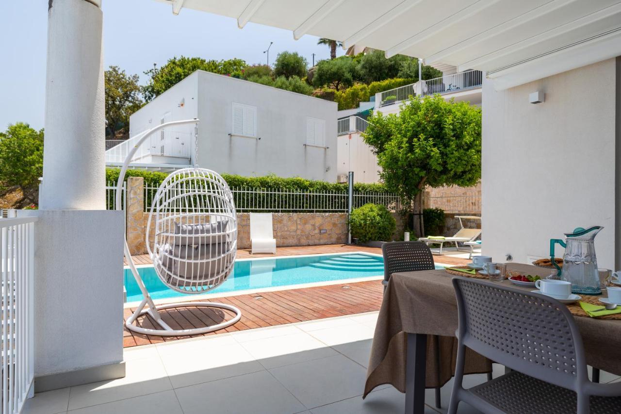 Villas D'Orlando - With Private Pool And Sea View Capo dʼOrlando Exterior foto