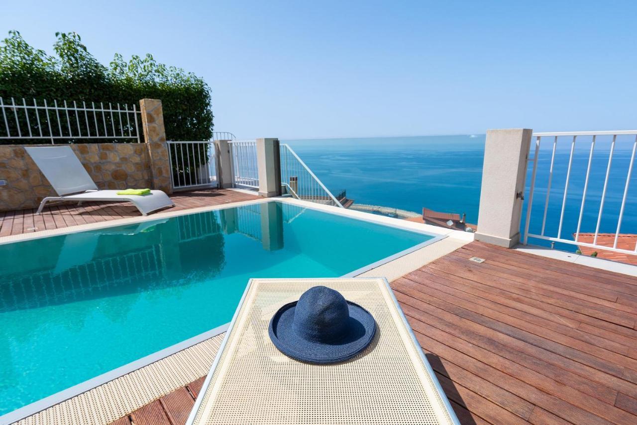 Villas D'Orlando - With Private Pool And Sea View Capo dʼOrlando Exterior foto