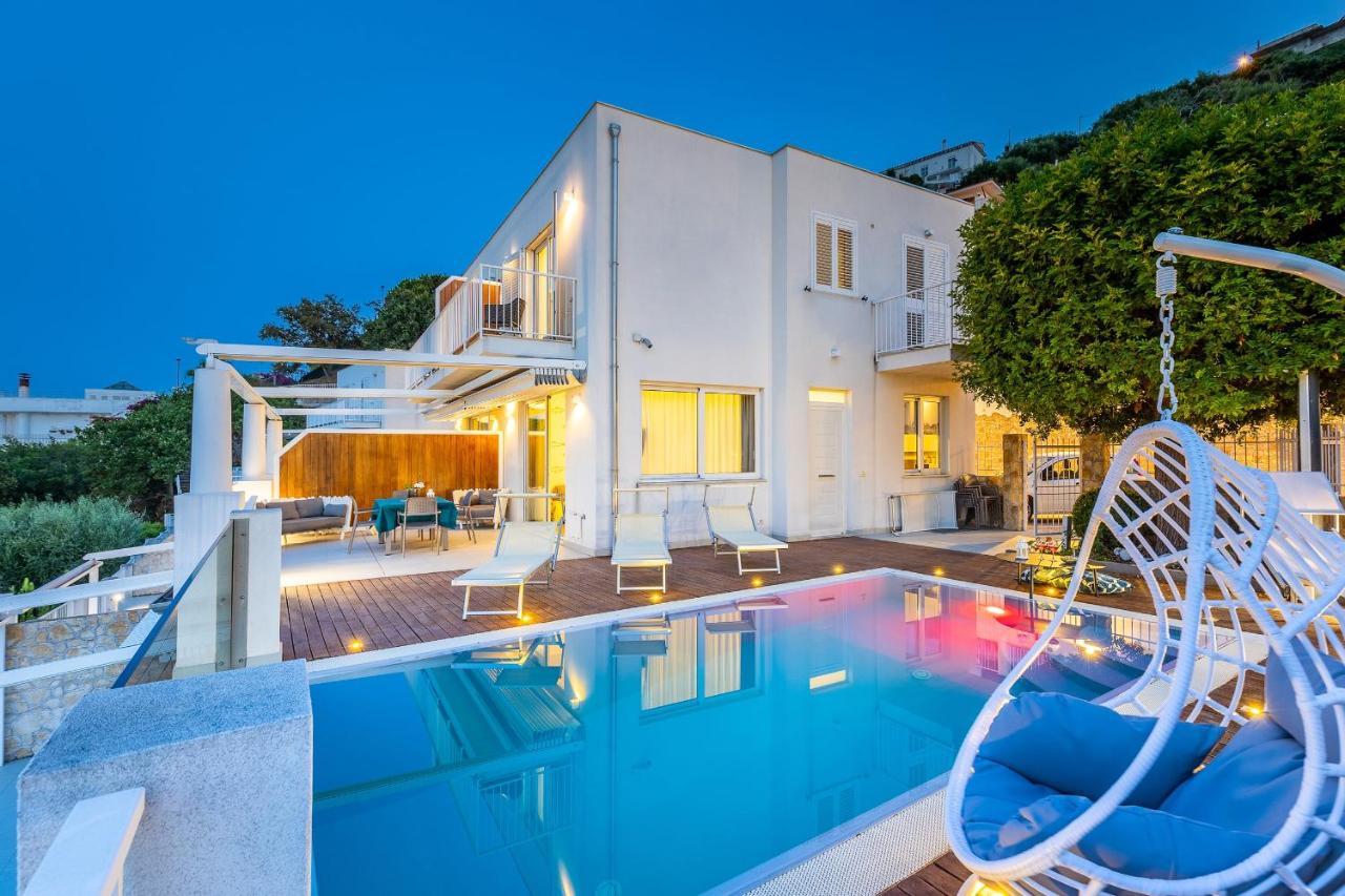 Villas D'Orlando - With Private Pool And Sea View Capo dʼOrlando Exterior foto