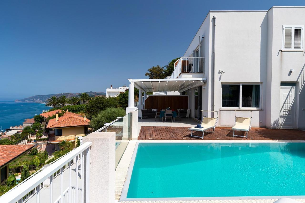 Villas D'Orlando - With Private Pool And Sea View Capo dʼOrlando Exterior foto